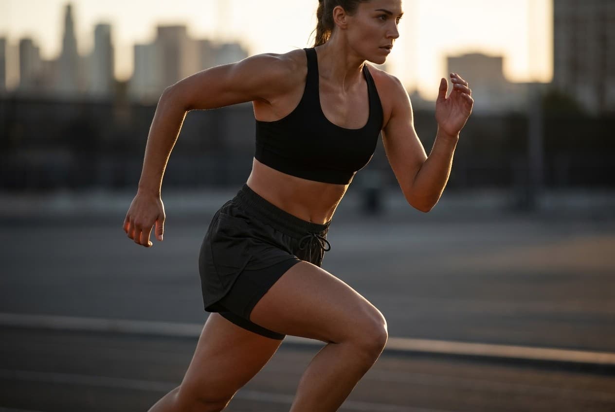 Flow Shorts, Golden-hour run